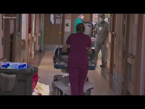 Georgia healthcare workers struggling with burnout amid pandemic, staff shortages