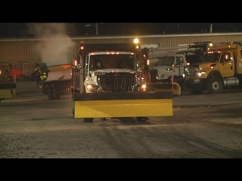 GDOT warns people to stay home as winter weather moves into Georgia