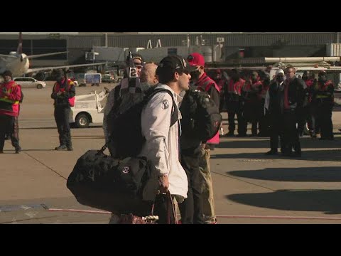 Georgia Bulldogs head back to Athens after national championship win