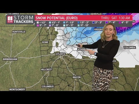 Georgia could see snow again soon