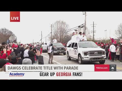 Georgia football championship parade is 'surreal'
