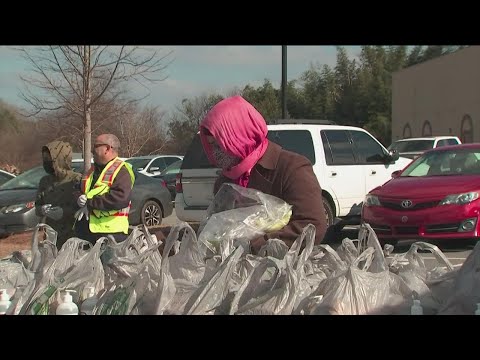 Islamic relief USA meal distribution event held in Marietta