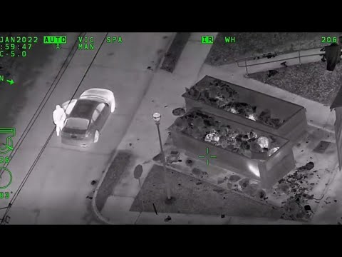 Video shows Atlanta Police's aerial search for stolen vehicle with child, officers say