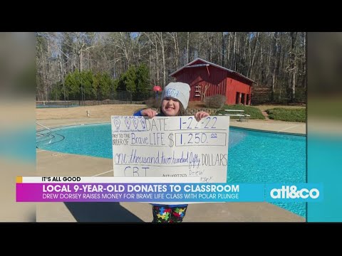 Local 9-Year-Old Donates to Brave LIFE Classroom