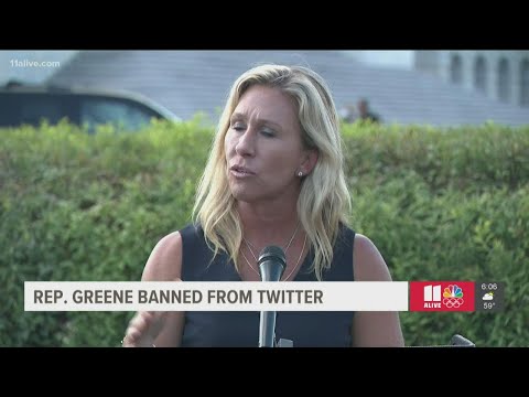 Marjorie Taylor Greene's personal Twitter account suspended permanently