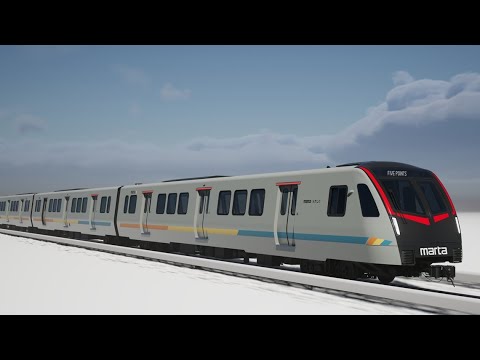 MARTA unveils design for more than 250 of its new railcars