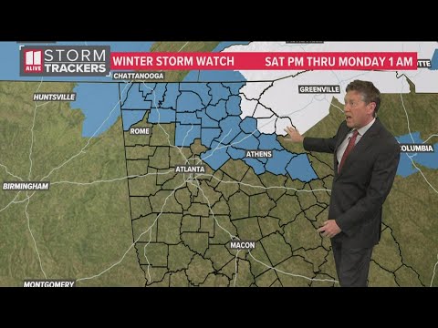 Winter Storm Watch expands into several northeast metro Atlanta counties
