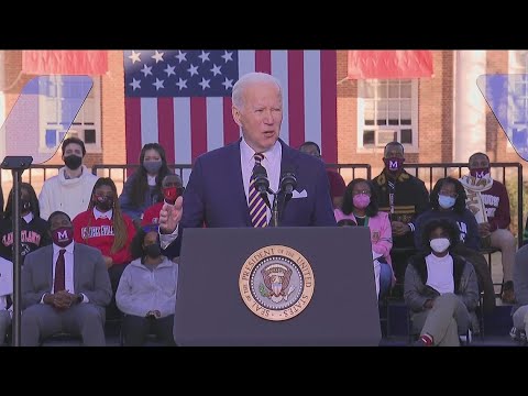 President Biden comments on first year in office