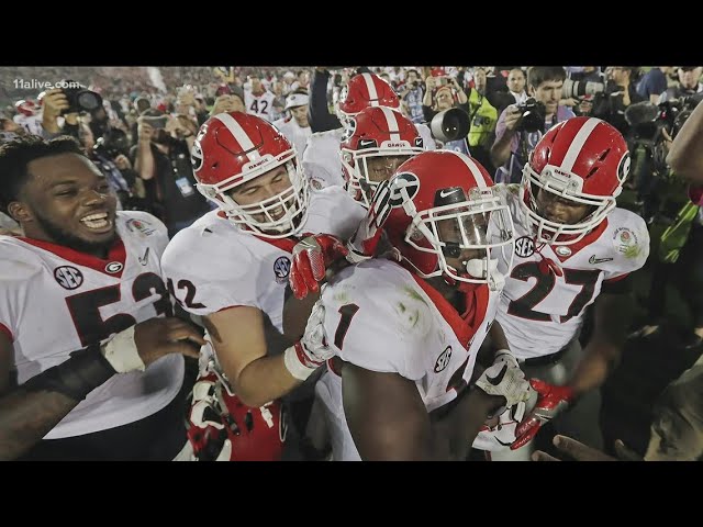 UGA arrives in Indianapolis for College Football Playoff Championship | Watch Live