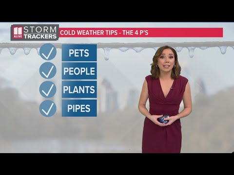 The 4 P's of cold weather safety