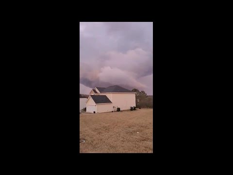 Tornado in Covington, Georgia
