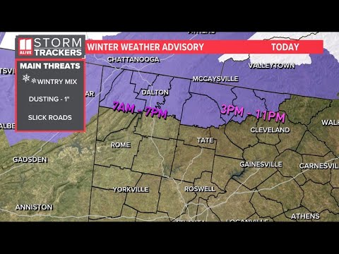 Winter Weather Advisory issued in parts of far north Georgia | Forecast