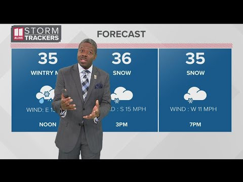Winter weather in Georgia | What to expect in Atlanta on Sunday