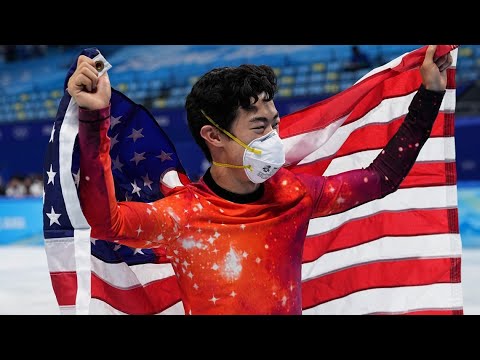 Nathan Chen wins Olympic figure skating gold medal at Winter Games in Beijing
