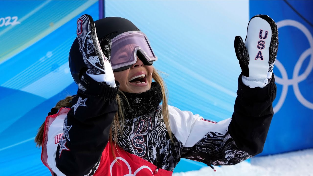 Chloe Kim wins gold at Olympics then talks about mental health