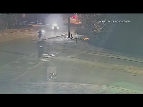 'Active shooter' caught on camera with rifle firing at cars in East Point