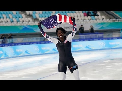 Erin Jackson wins gold, becomes 1st Black woman to win speedskating medal at Winter Olympics