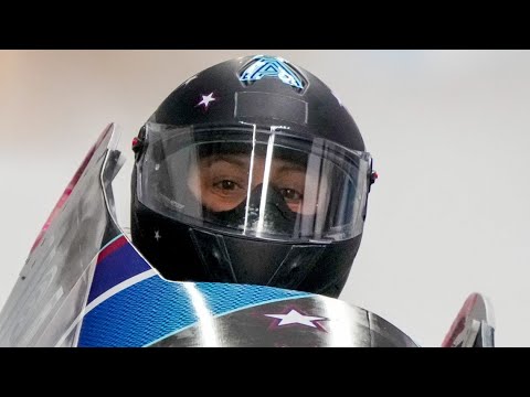Elana Meyer's Taylor competes in monobob | Winter Olympics