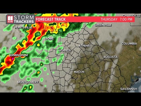 Storms, some severe, heading toward north Georgia, metro Atlanta | Full weather forecast