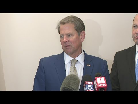 Gov. Brian Kemp offers officers support in anti-gang network meeting