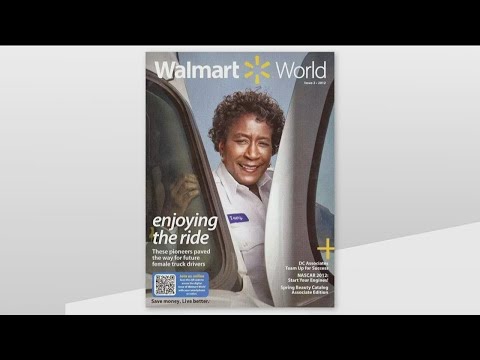 First Black woman to drive a truck for Walmart looks back at her career