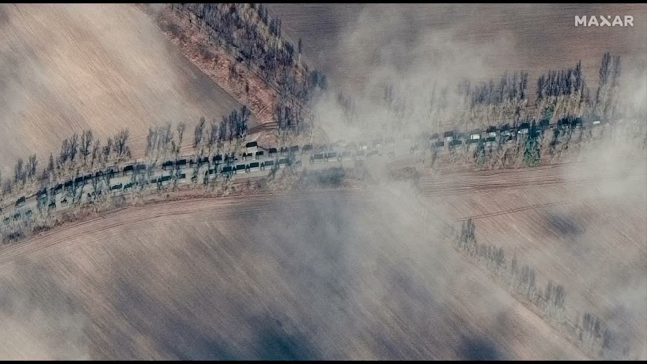 Russian invasion of Ukraine | Satellite images show convoys, war damage in Ukraine