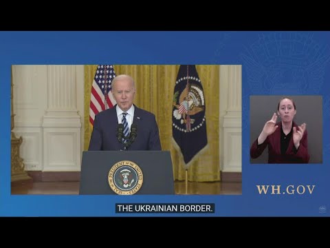 President Biden: Putin is the aggressor, Putin chose this war