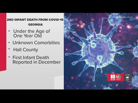 Second infant death due to COVID reported in Georgia
