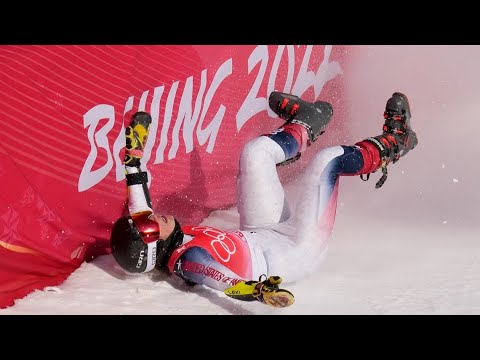 US skier Nina O'Brien involved in hard crash at Winter Olympics in Beijing