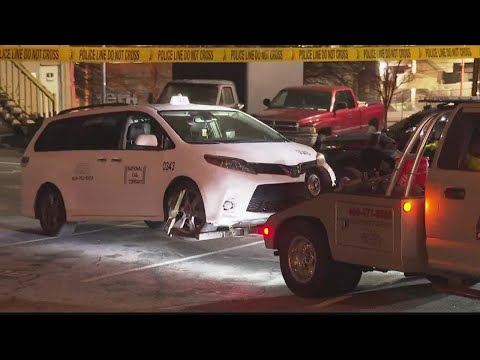 Stolen taxi connected to shooting near apartments off Centennial Olympic Park Drive found, police sa