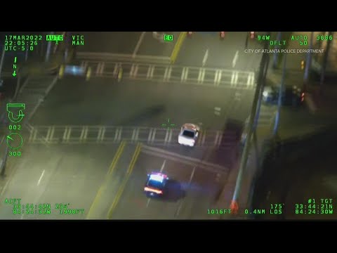 Atlanta Police Air Unit targets street racers