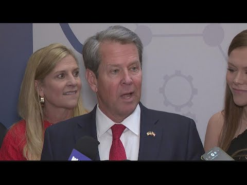 Gov. Kemp files for re-election, has tough GOP challengers