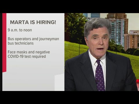MARTA hiring event starts on Saturday must be over 21