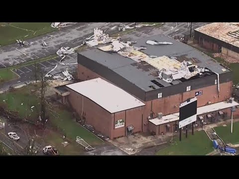 Newnan High School keeps tradition alive despite tornado damage