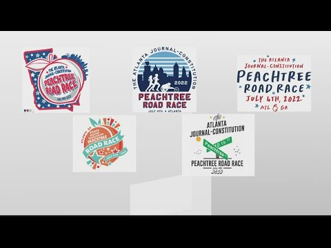 Voting for 2022 AJC Peachtree Road Race T-shirt continues through Thursday