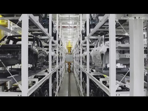 A plan to create a Rivian electric truck plant in Georgia is raising questions