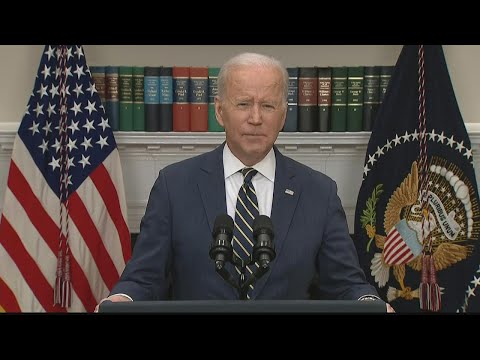 President Biden calls for end for normal trade relations with Russia