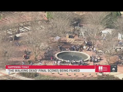 'The Walking Dead' final scenes being filmed in Georgia