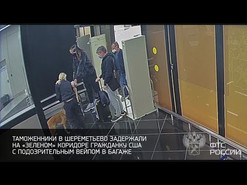 Video of Brittney Griner at Moscow airport before being detained