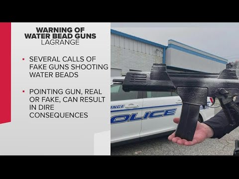 Water Bead Guns | Police issue warning