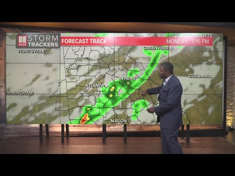When to expect severe weather in Atlanta