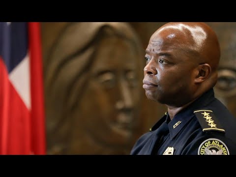 Atlanta Police Chief Rodney Bryant speaks after city announces his June retirement
