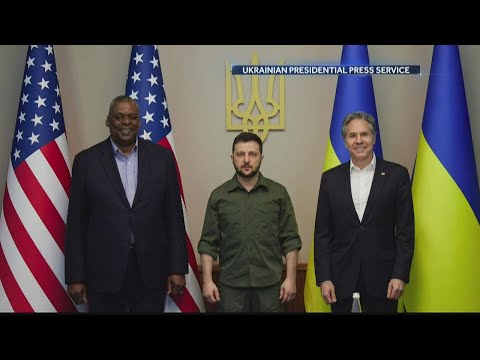 US secretary of defense meeting with NATO officials over Russia-Ukraine war