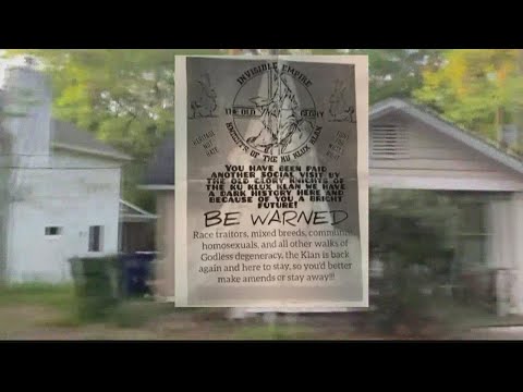 Hate flyers claiming to be KKK found in northwest Atlanta