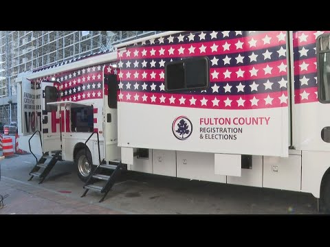 Mobile voting unit makes stop at Georgia State University