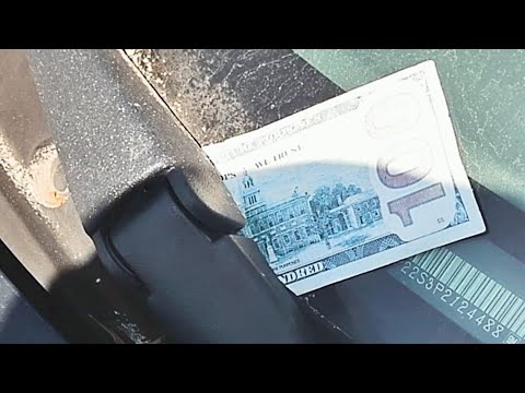 Deputies say if you find counterfeit money on windshield, don't approach car