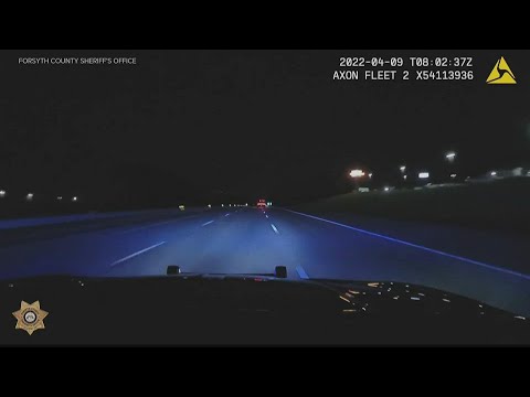 Video shows high-speed chase on GA 400 in Forsyth County