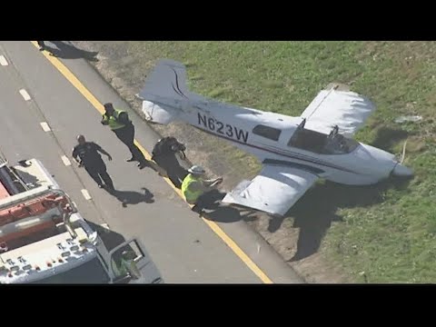 Ways to survive an emergency landing | Pilot lands plane on Cobb Parkway