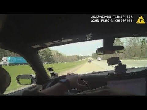 Bodycam video shows chase where suspect shot at deputy, crashed in Atlanta