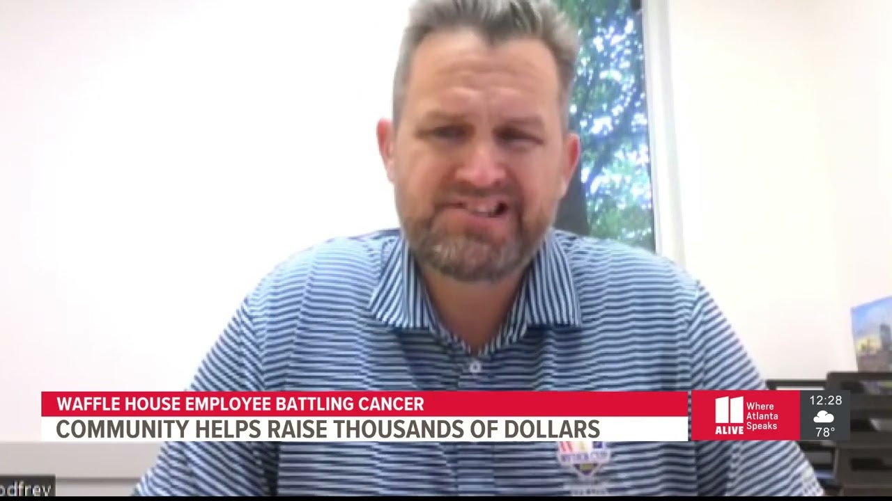 Community raises thousands for Waffle House employee battling cancer